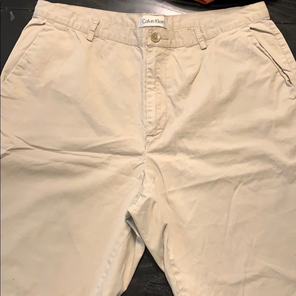 Men’s Calvin Klein Khaki Shorts